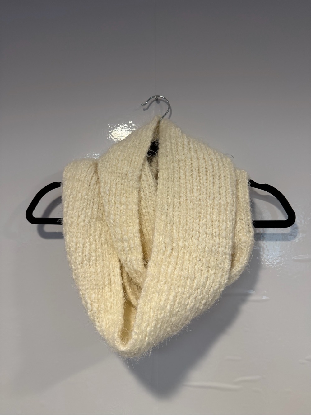 Cozy Cream Knit Infinity Scarf -‎ Women's Accessory Mossimo Supply Co